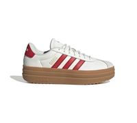 adidas VL Court Bold Shoes, Zapatos Mujer, Core White/Better Scarlet/Gold Met, 38 EU
