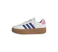 adidas VL Court Bold Shoes, Zapatos Mujer, Core White Semi Lucid Blue Bliss Pink, 39 1/3 EU