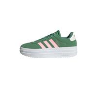 adidas VL Court Bold Shoes, Zapatos Mujer, Preloved Green/Pink Spark/Ivory, 40 EU