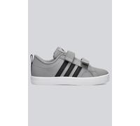 Adidas Unisex niños VS Pace 2.0 Hook and Loop Shoes Kids, Grey Three/Core Black/Cloud White, 28 EU