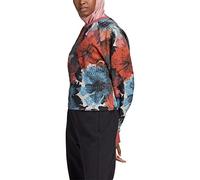 adidas W AOP SWT Sudadera, MULTCO/ROJMAR, S Mujer