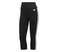 Adidas W D2M 3S 34 TIG Tights, Mujer, Black/White, XS