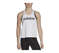 Adidas W D2M LO Tank Camiseta sin Mangas, Mujer, White/Black, M