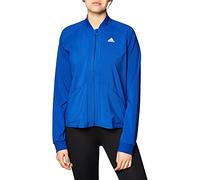 adidas W D2M P.Blue TT Sudadera, Mujer, Azurea/Blanco, L