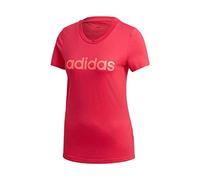 Adidas W E Lin Slim T Camiseta, Mujer, Rosint/Rossen, XS