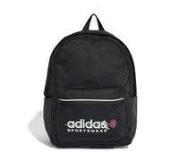 adidas W Flower BPK Mochila, Negro, Blanco, 20 Mujeres