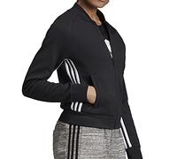 Adidas W Mh 3s Dk Jkt Sport Jacket, Mujer, Black/White, XS