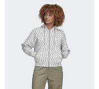 Adidas W Mhe AOP FZ HD Sudadera, Mujer, Brgrin, 2XS