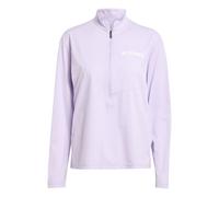 ADIDAS W Multi Half Zip Ls Tee - Mujer - Violeta - talla M- modelo 2025