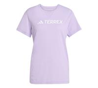 ADIDAS W Multi Log Tech Tee - Mujer - Violeta - talla L- modelo 2025