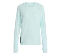 ADIDAS W Xperior Ls Tee - Mujer - Azul - talla L- modelo 2025
