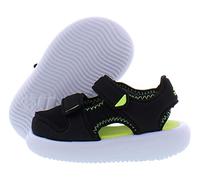 adidas Water Sandal Ct Baby Boys Shoes Size 7, Color: Black/Neon