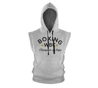 adidas WBC - Sudadera sin Mangas con Capucha, Unisex Adulto, adiWBCH02, Gris, Small