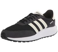 adidas Women's 70s Running Shoe, Black/Off White/Carbon, 6