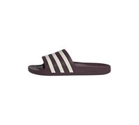 adidas Women's Adilette Aqua Slides Maroon/Off White/Off White 8 UK 42 EU