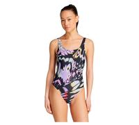 adidas Women's Bañador x Farm Graphic U-Back, Violet Fusion/Corn Gold, 42