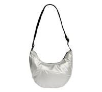 adidas Women's Bolso cruzado Glow, Silver Metallic/White, 1 Talla