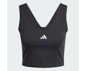 adidas Women's Camiseta de Tirantes Essentials Small Logo Cotton Lifestyle