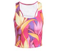 adidas Women's Camiseta de Tirantes x Farm Rio Training, Bold Pink/Spring Yellow/Lucid Fuchsia, S
