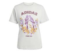adidas Women's Camiseta Estampada x Farm 2, Ash Silver, L