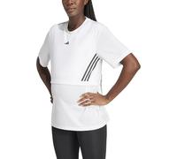 adidas Women's Camiseta Premamá, White, L
