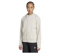 adidas Women's Chaqueta con Capucha Designed 4 Training, Beige, S