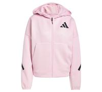 adidas Women's Chaqueta con Capucha Z.N.E., True Pink, L