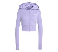 adidas Women's Chaqueta Deportiva de Felpa con Cierre de Cremallera Seasonal Essentials