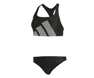 adidas Women's Conjunto de Bikini con Espalda de Tirantes Cruzados Big Bars