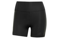 adidas Women's Mallas Cortas Optime 1/4 3 Bandas, Black, S 8 CM