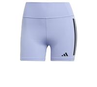 adidas Women's Mallas Cortas Optime 1/4 3 Bandas, Violet Tone, L 8 CM