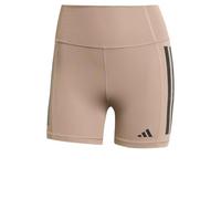 adidas Women's Mallas Cortas Optimé 3 Bandas 1/4, Chalky Brown, S 10 CM