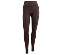 adidas Donna Optime Workout Full Length Leggings, Aurora Coffee, XXL