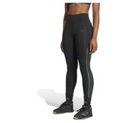 adidas Women's Mallas largas Optime 3 Bandas, Black, L