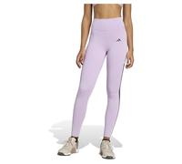 adidas Women's Mallas Optime 3-Stripes Full Length, Powder Plum, S