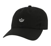 adidas Women's Originals Nylon Relaxed Adjustable Strapback Cap, black/white, One Size