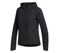 adidas womens Own The Run Hooded Wind Jacket Black X-Small