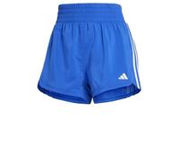adidas Women's Pantalón Corto Pacer Training Woven High-Rise 3 Bandas, Semi Lucid Blue/White, XL 13 CM