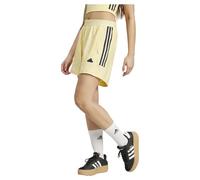 adidas Women's Pantalón Corto Tiro Cut Jacquard 3 Bandas, Almost Yellow, M