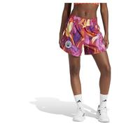 adidas Women's Pantalón Corto x Farm Rio Pacer, Bold Pink/Spring Yellow/Lucid Fuchsia, L