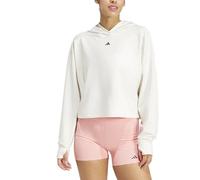 adidas Women's PrimeLift Loose Fit Back-Ventilation Sudadera con Capucha, Chalk White, XS