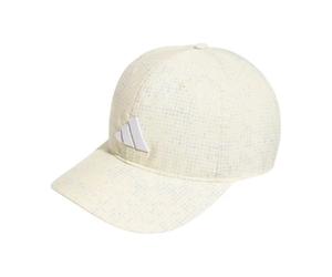 adidas Women's Printed Hat 2025, Gorra de Golf Mujer (FR/ES, Letras, Talla única, Amarillo)