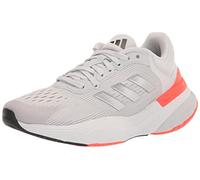 adidas Women's Response Super 3.0 Sneaker, Dash Grey/Silver Metallic/Solar Red, 9