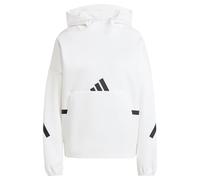 adidas Women's Sudadera con Capucha Z.N.E., White, XS