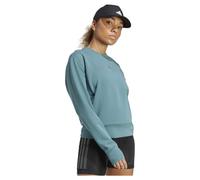 adidas Women's Sudadera Designed-for-Training Warm-Up Crewneck, Preloved Teal, S