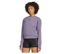 adidas Women's Sudadera Designed-for-Training Warm-Up Crewneck, Preloved Violet, S