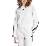 adidas Women's Sudadera Future Icons 3 Bandas, White, M
