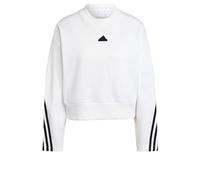 adidas Women's Sudadera Future Icons 3 Bandas, White, XL