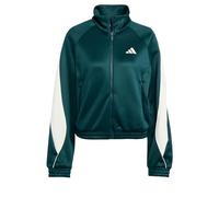 adidas Women's Sudadera Stadium, Aurora Ivy/Off White, M