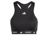 adidas Women's Sujetador Techfit Medium-Support High-Neck, Black, XS (C-D)